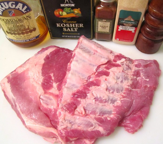 Guajillo Chile & Rum Spiced Pork Ribs