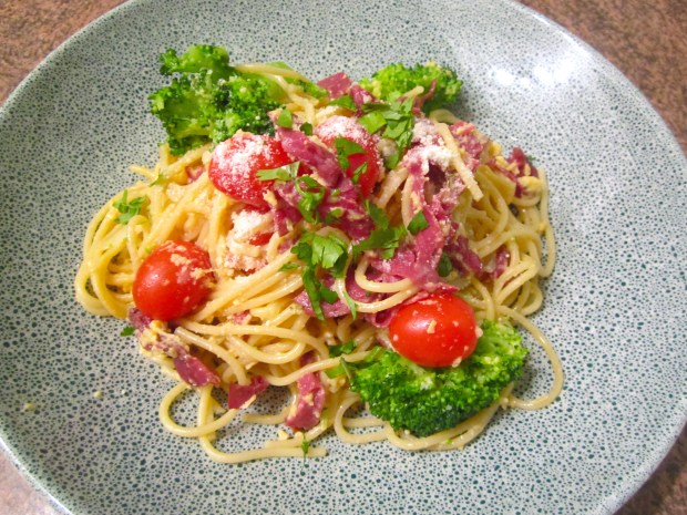 Spaghetti  "Graubündner Style"