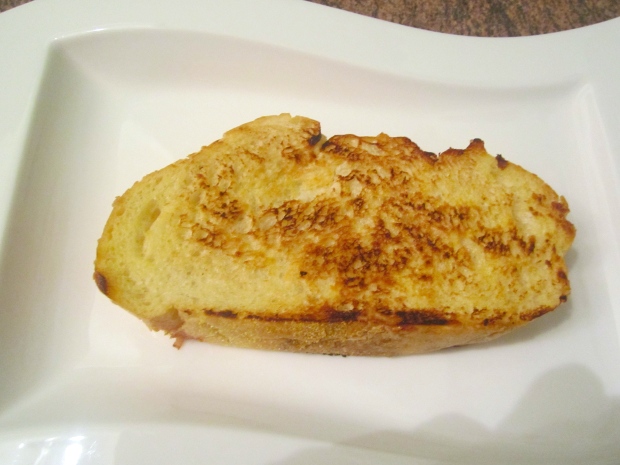Garlic bread - Breakfast Of Champions # 30 – ”Smoked Salmon & Scrambled Egg's With Truffle Oil”