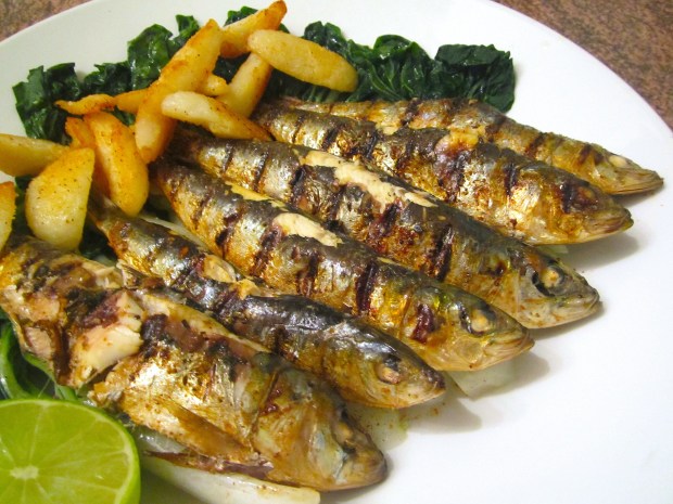 Grilled Portuguese Sardines