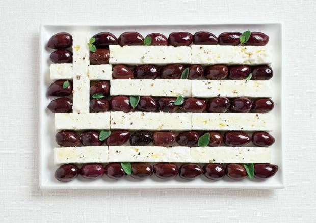 Greece -  olives and feta cheese