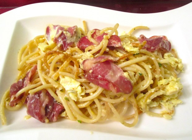 Remove to serving dish, sprinkle with more black pepper and asiago