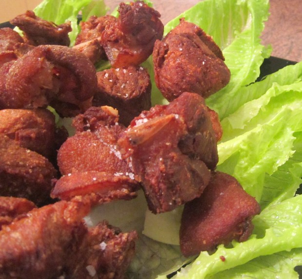 Fried PorkLeg With Spicy Dipping Sauce