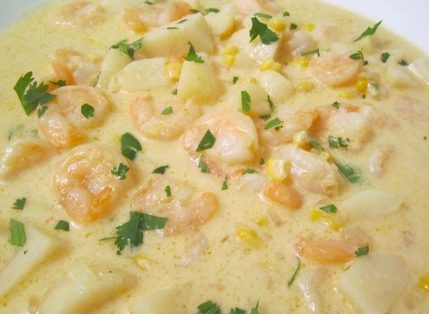 Caribbean Shrimp & Coconut Soup