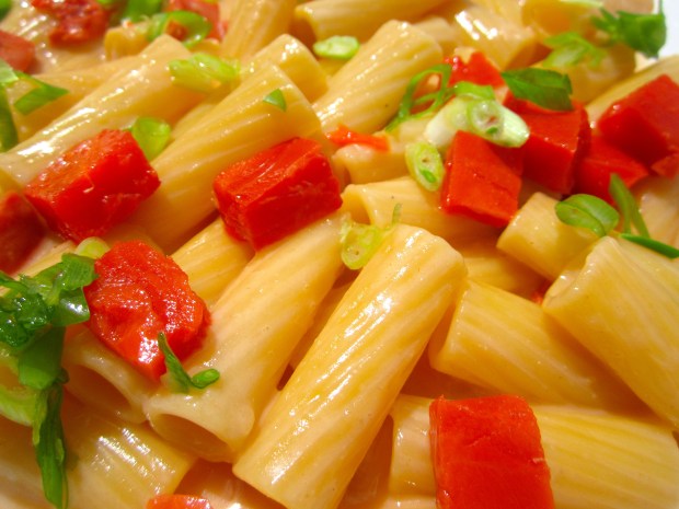 Pasta With Smoked Salmon In HorseradishMustard Cream