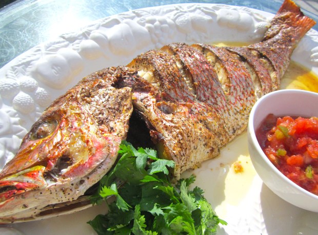 Roasted Red Snapper
