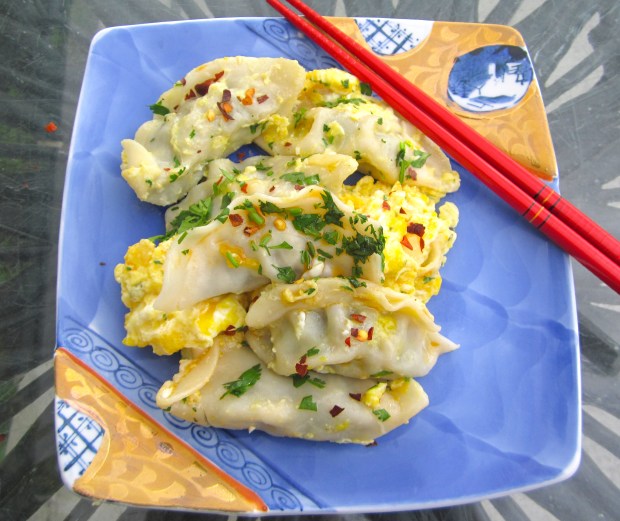 Chicken & Scallion Dumplings "Foo Yong"