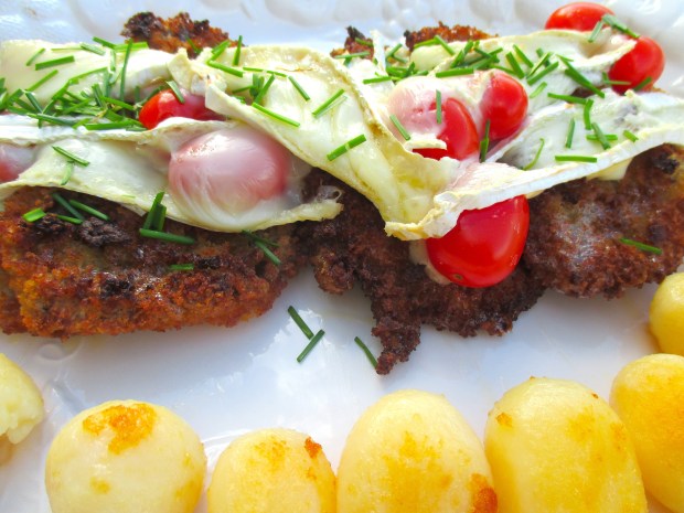 sprinkle with fresh chives