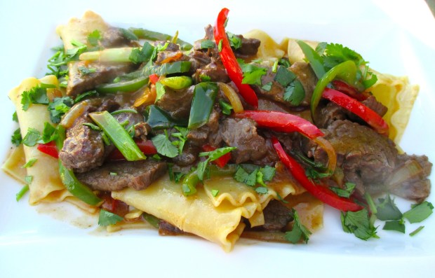 Curried Beef & Pasta
