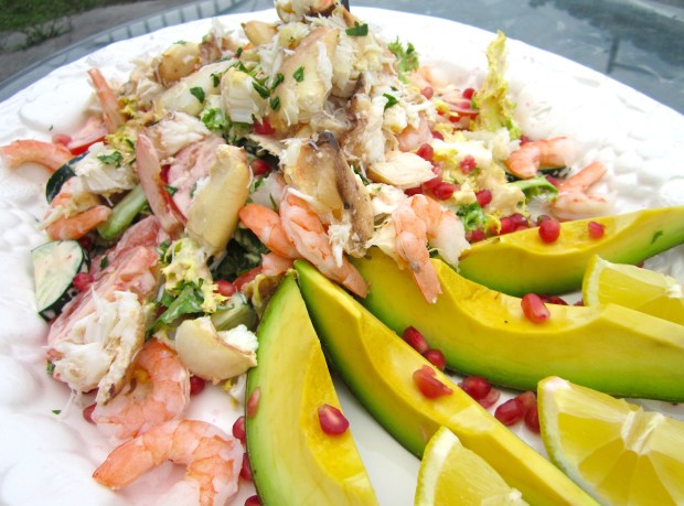 Crab And Shrimp Salad