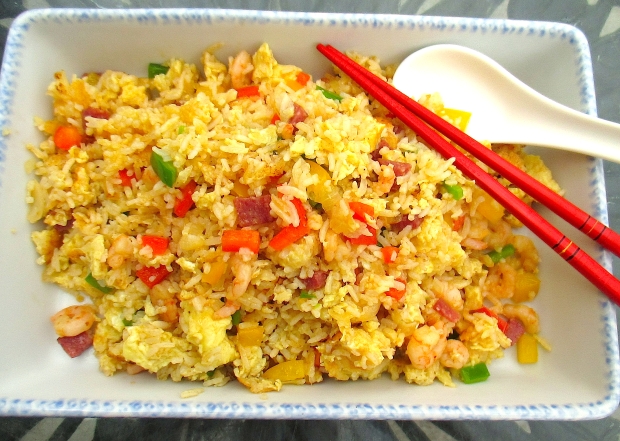 Shrimp And Lap Cheong Fried Rice