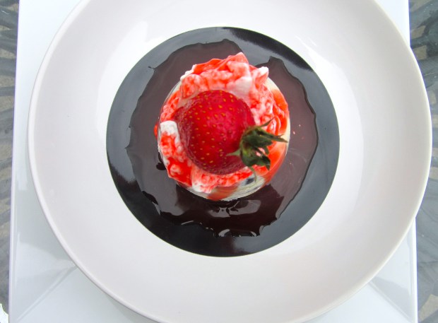 Vanilla Pudding Chuckfull With Berries