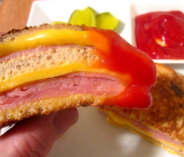 Griddled Ham & Cheese Sandwich
