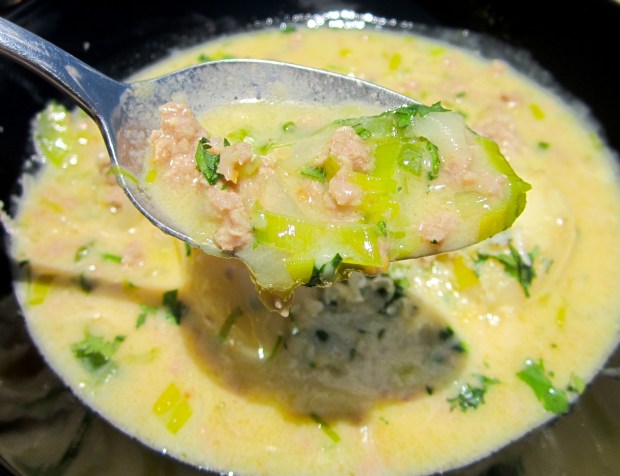 Carlo's Veal & Leek Soup