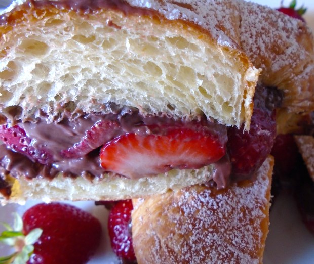 Strawberry Croissants