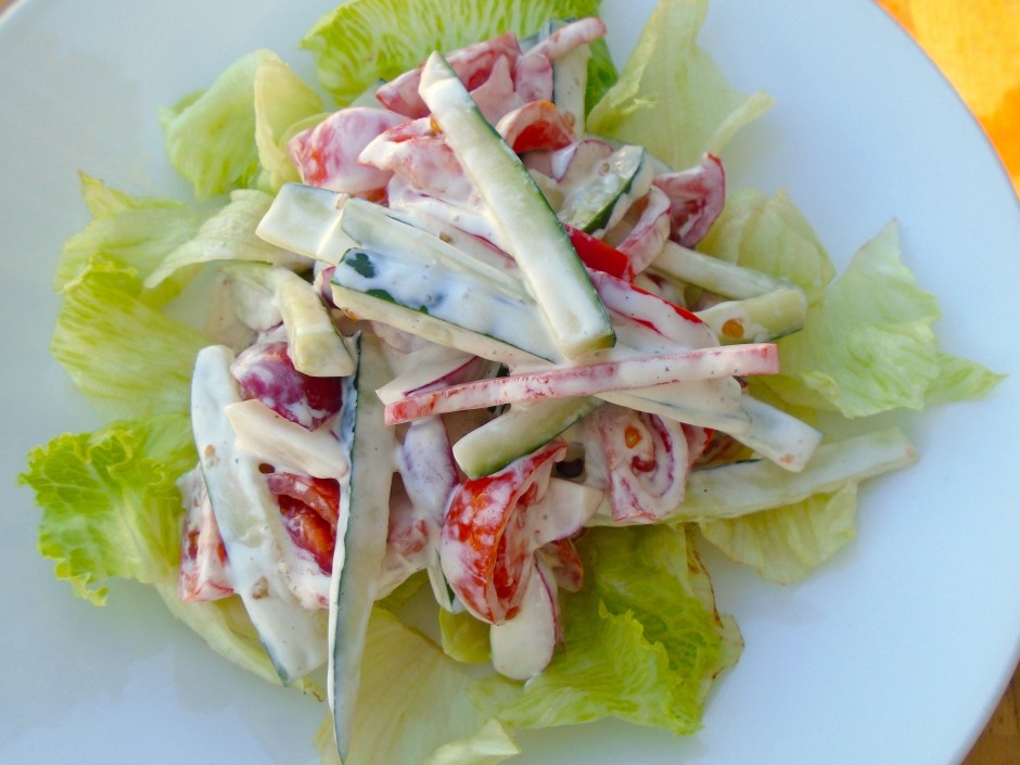 Shrimp And Vegetable Salad