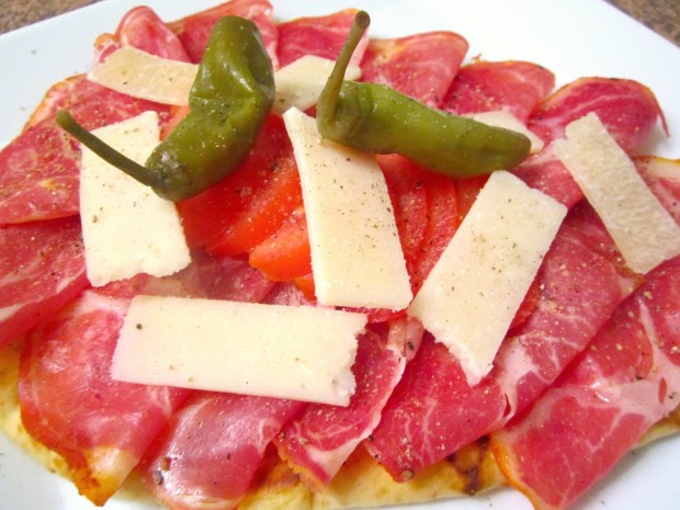 Midnight Snack - Coppa & Pecorino Sandwich