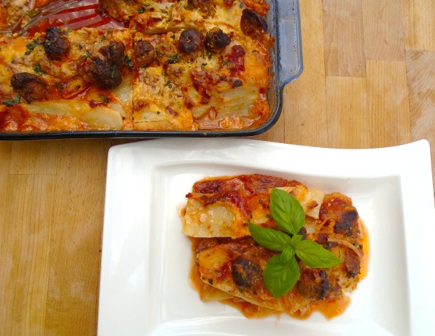 Potato And Meatballs "Lasagna"