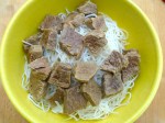 Beef And Glass Noodles In Coconut&nbsp;Soup