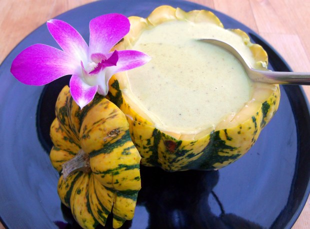 Curried Pumpkin, Potato And Coconut Soup